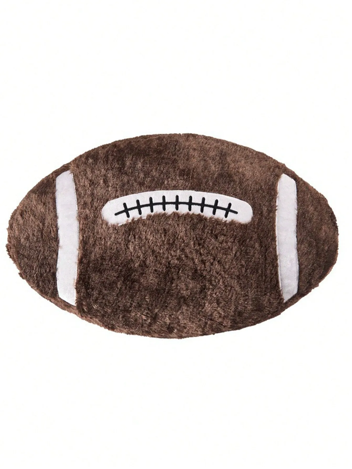 1pc Football Shape Pillow Creative Decorative Cushion For Living Room Or Bedroom