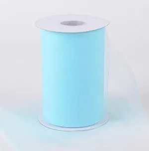 6" x 100 yard Tulle - Aqua