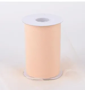 6" x 100 yard Tulle - Beige