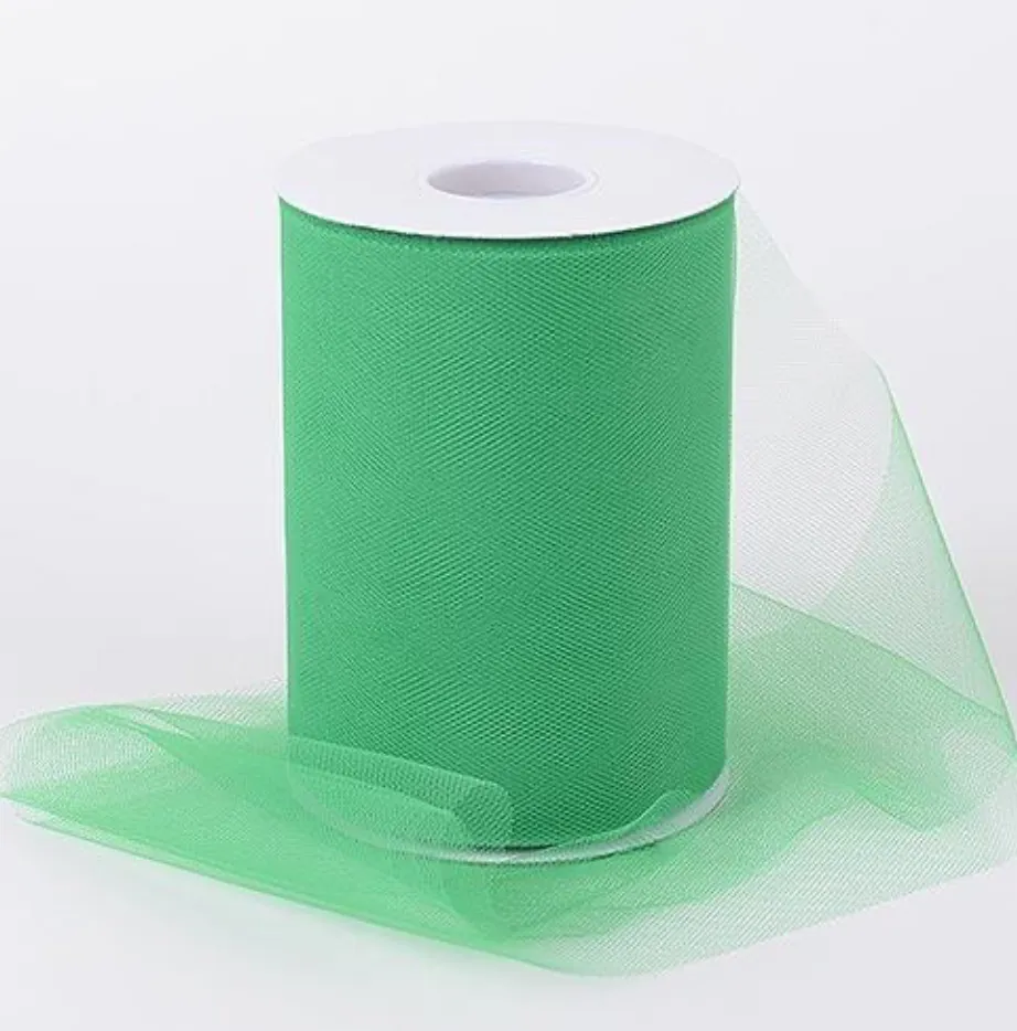 6" x 100 yard Tulle - Emerald