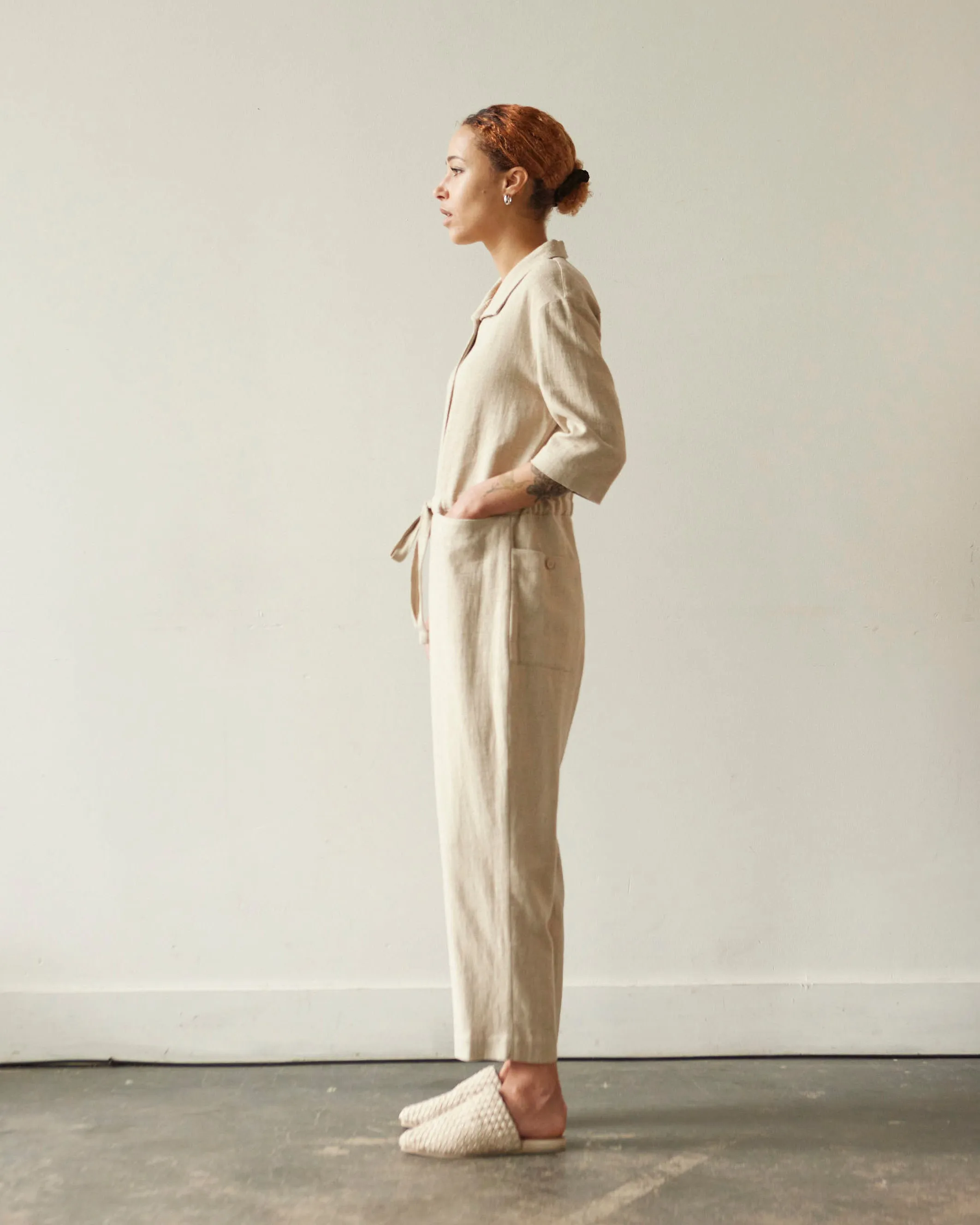 7115 Everyday Jumpsuit, Almond