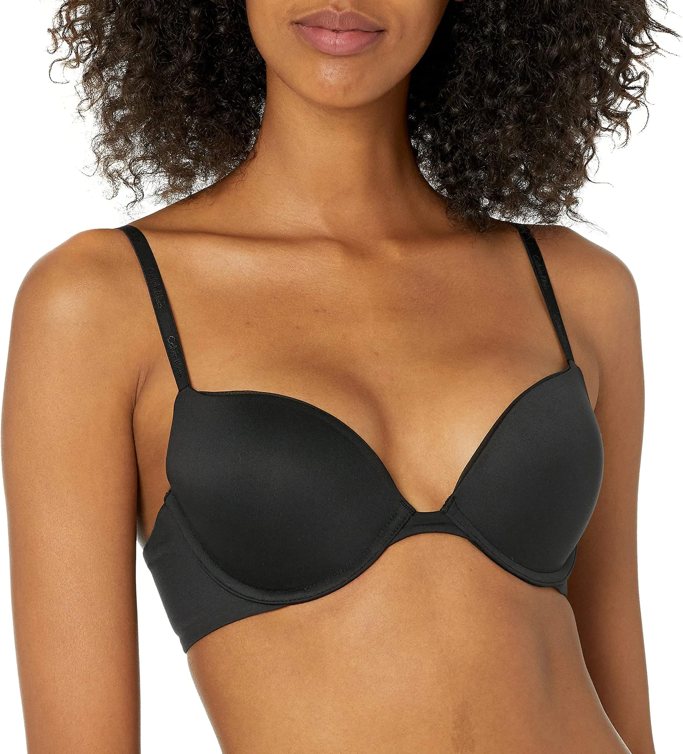 Calvin Klein Women's Constant Push Up Bra, Black