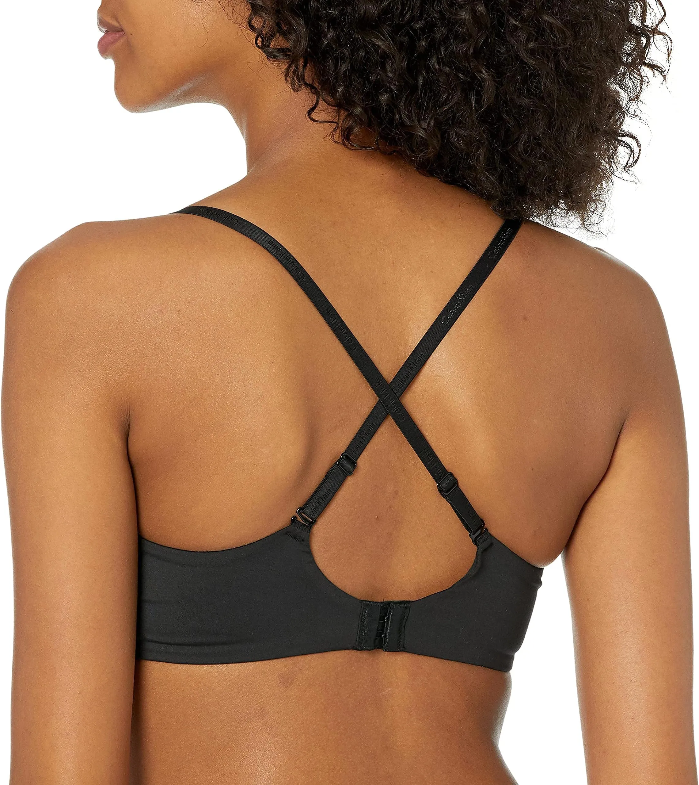 Calvin Klein Women's Constant Push Up Bra, Black