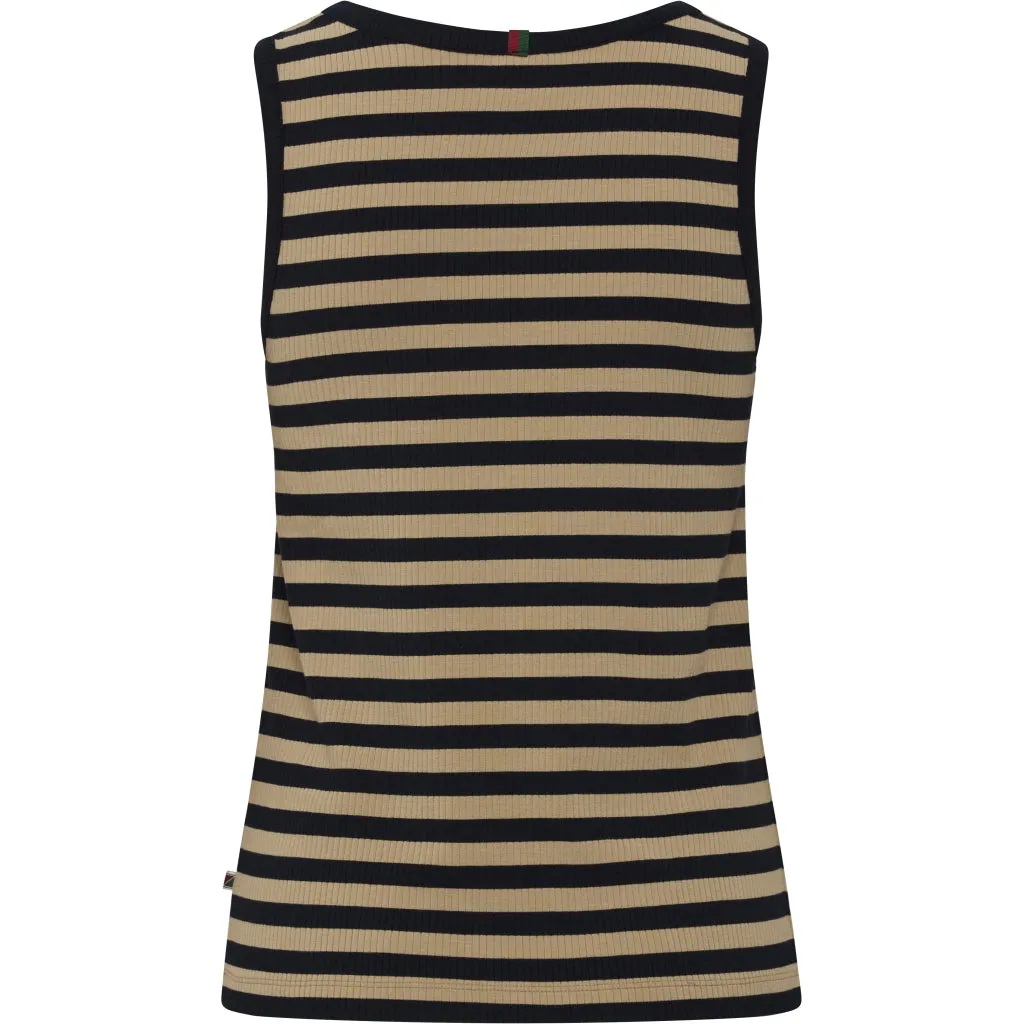 Constantine Top - Mid Sand Stripe