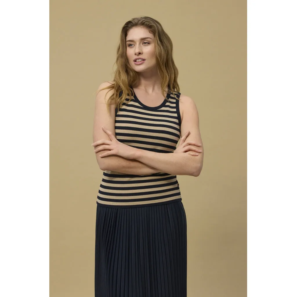 Constantine Top - Mid Sand Stripe