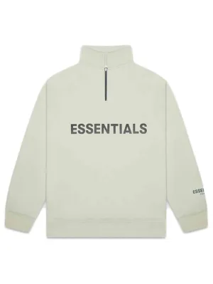 Fear Of God Essentials Half Zip Pullover Sage [FW20]