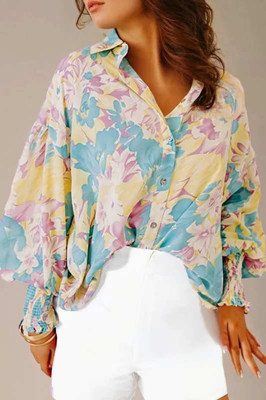 Great Event Floral Blouse