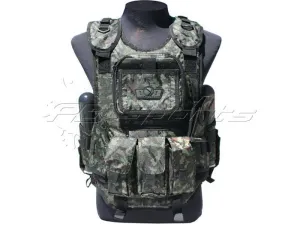 GxG Tactical Paintball Vest - Digi Green