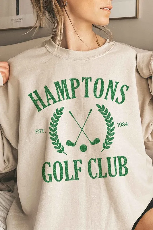 HAMPTONS GOLF CLUB OVERSIZED SWEATSHIRT