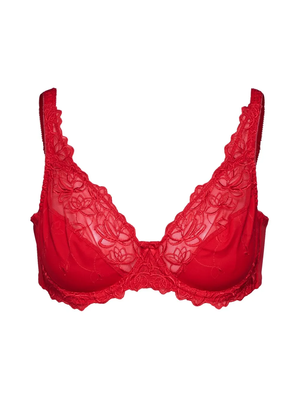 Hunkemöller Diva push-up bra, red