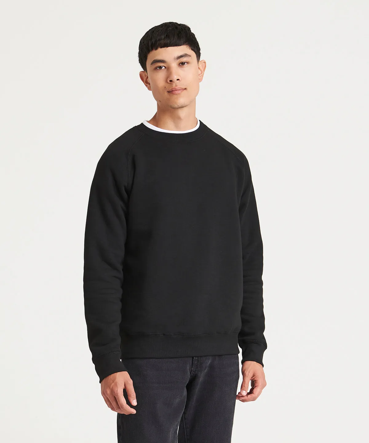 Jet Black - Graduate heavyweight sweatshirt