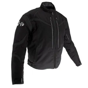 Joe Rocket Crossfire Mens Textile Jacket Black/Black