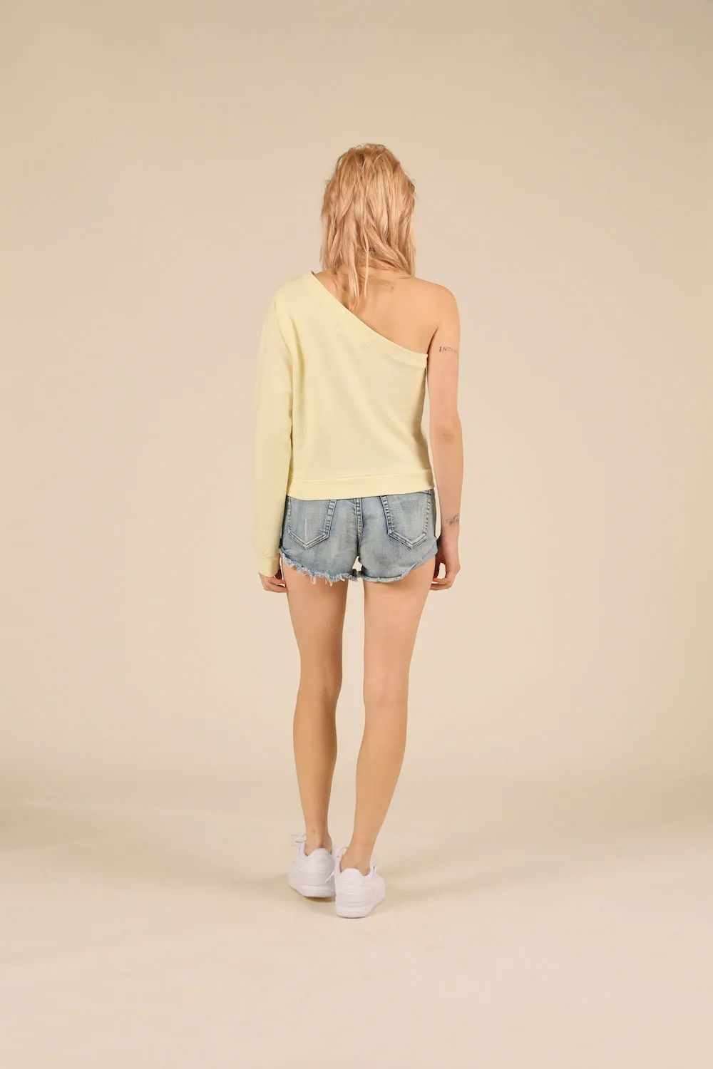 Lemonade Beach One Shoulder Top