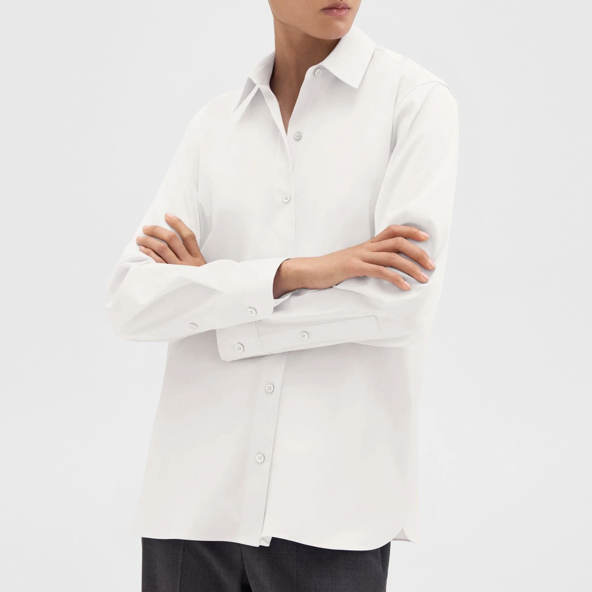 Men's good cotton shirt Theory