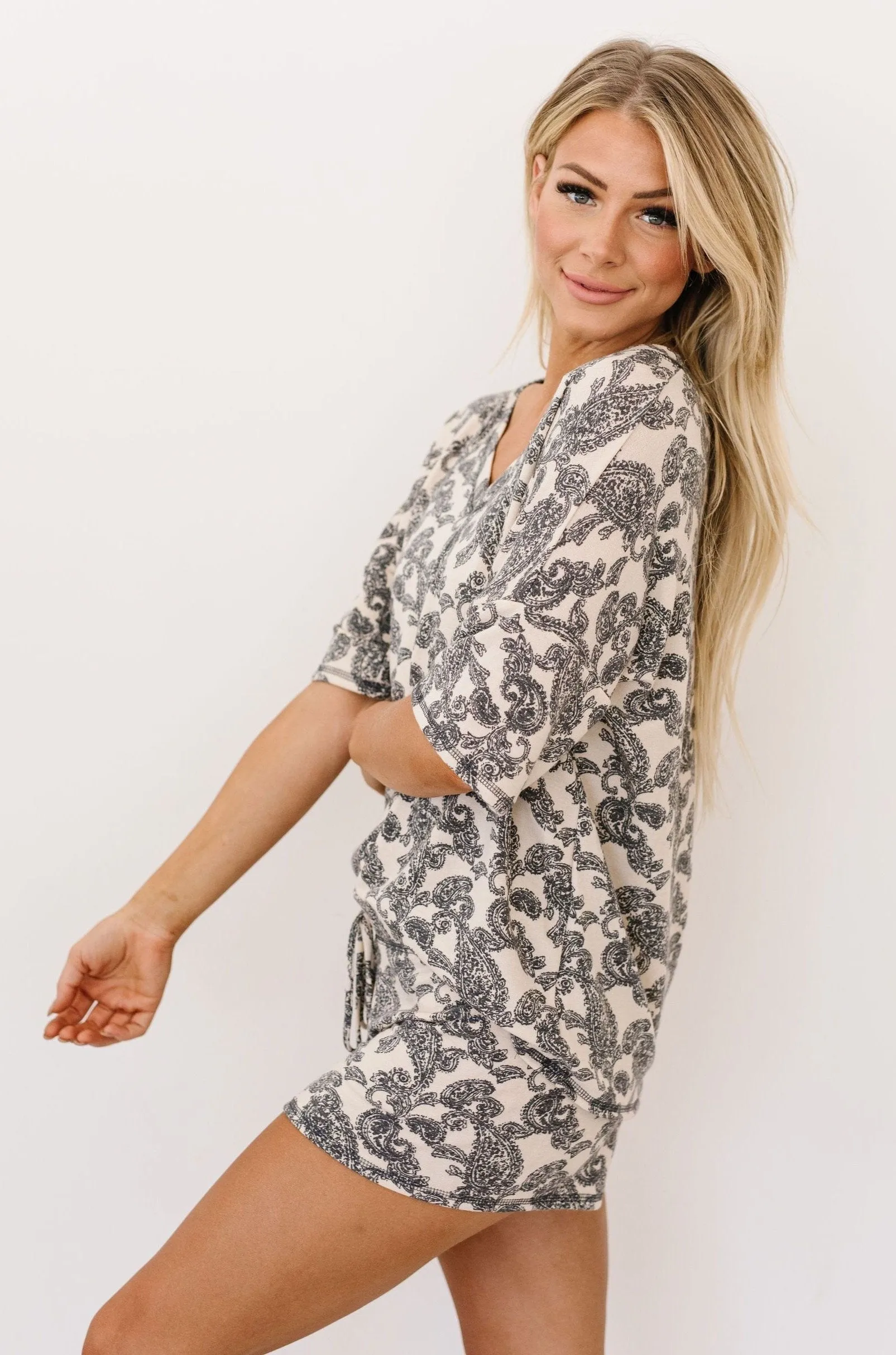 Paisley PJ Top