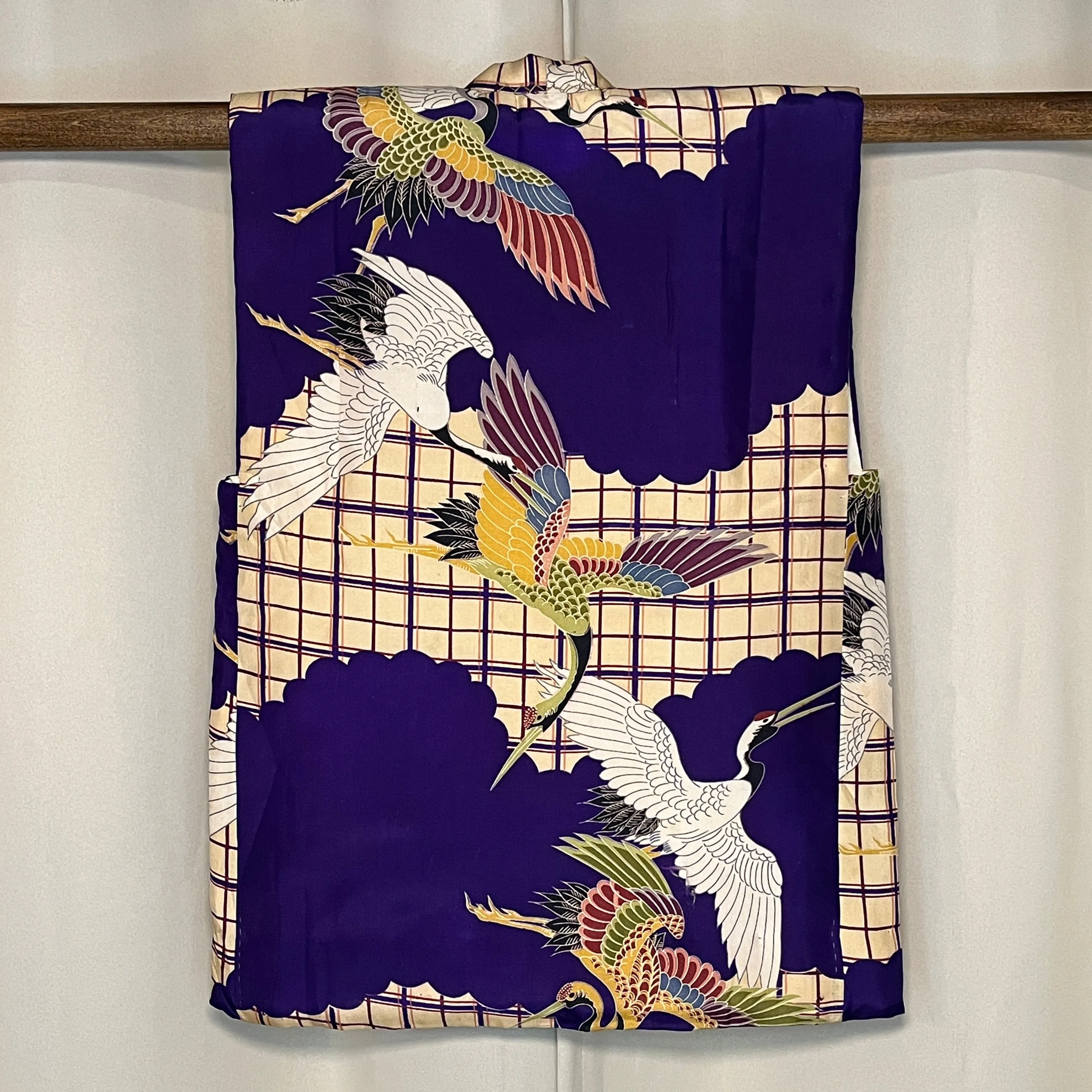 "Cranes on Purple" Boy's Padded Vest