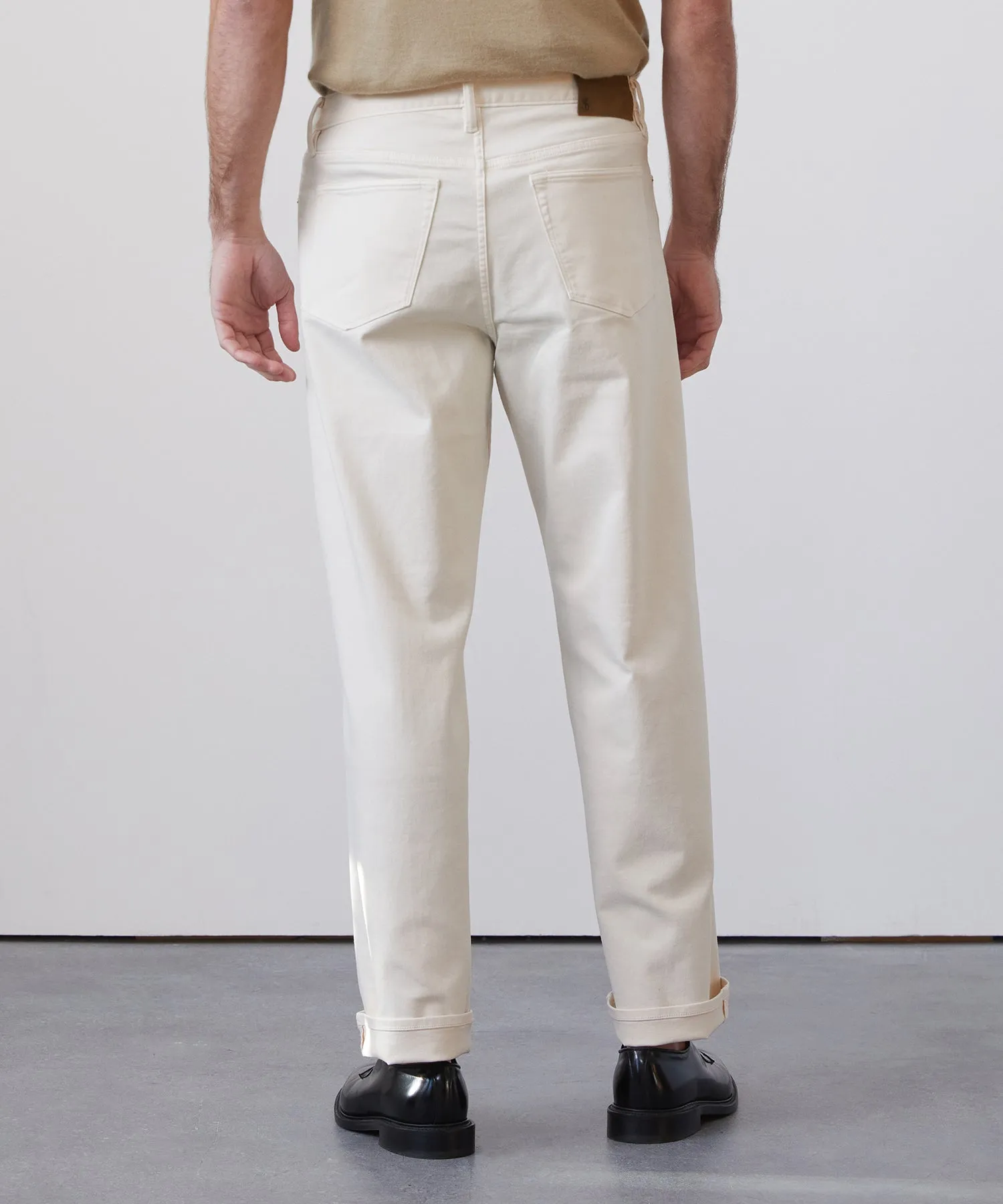 Relaxed Fit 5-Pocket Chino in Canvas