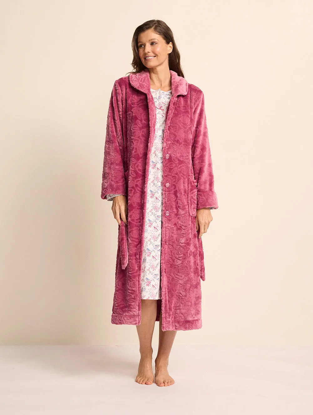 Roses Dressing Gown