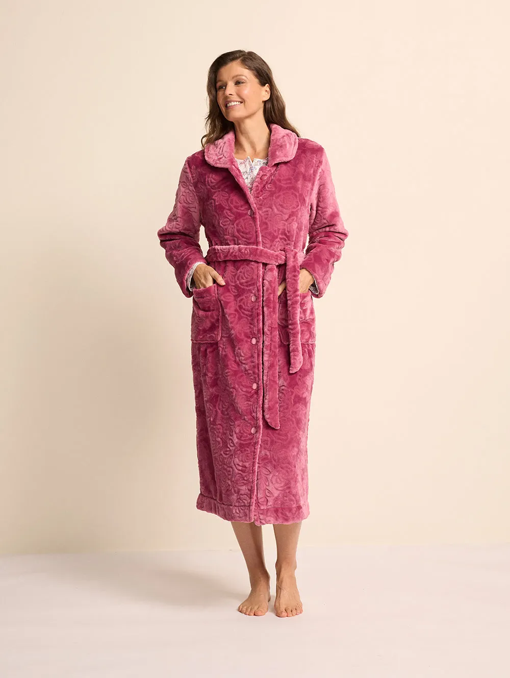 Roses Dressing Gown