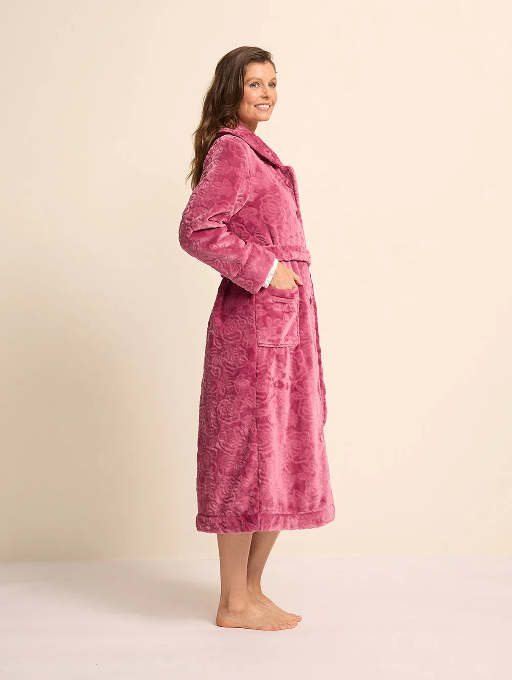 Roses Dressing Gown