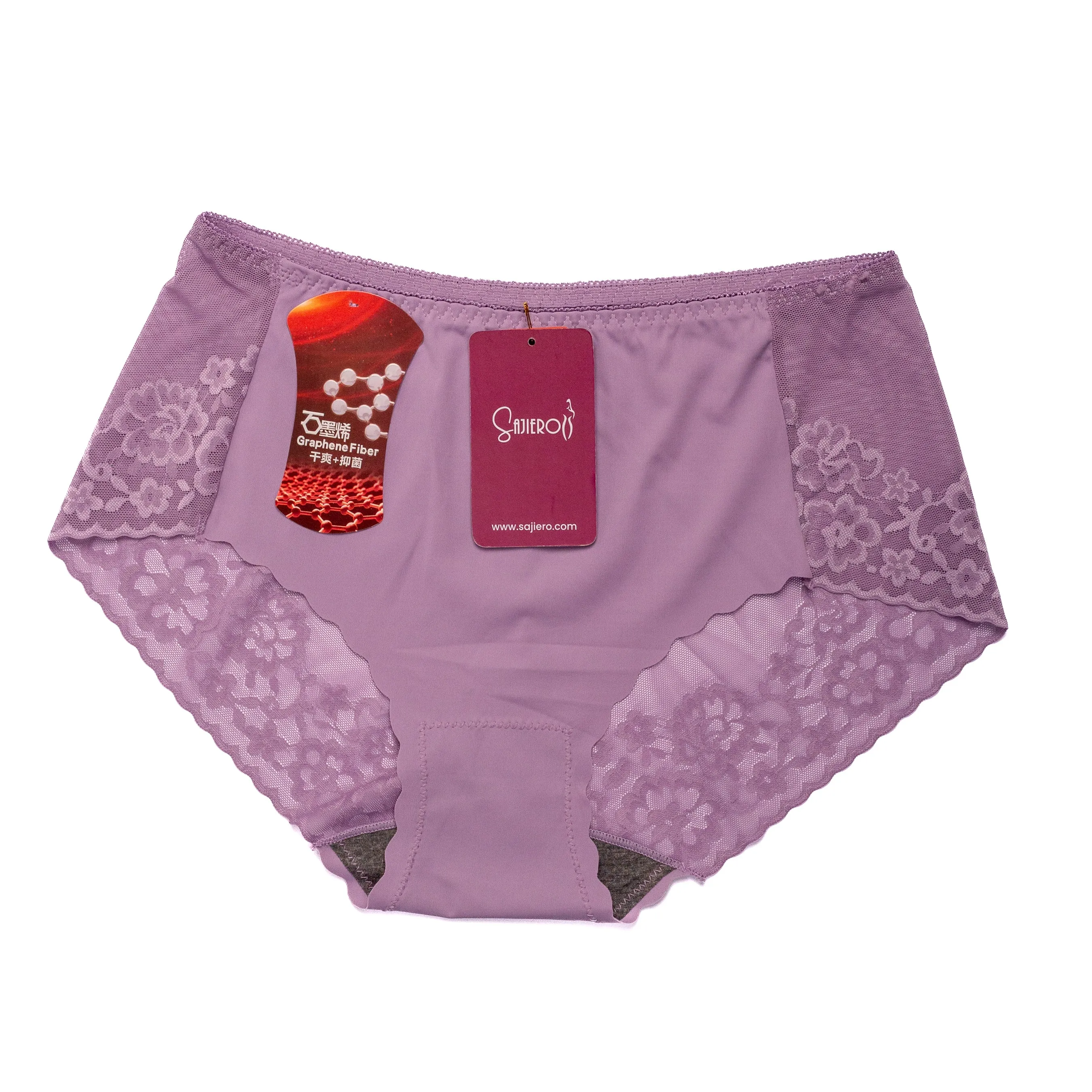 Sajiero Cosmos Embroidery Net Panty