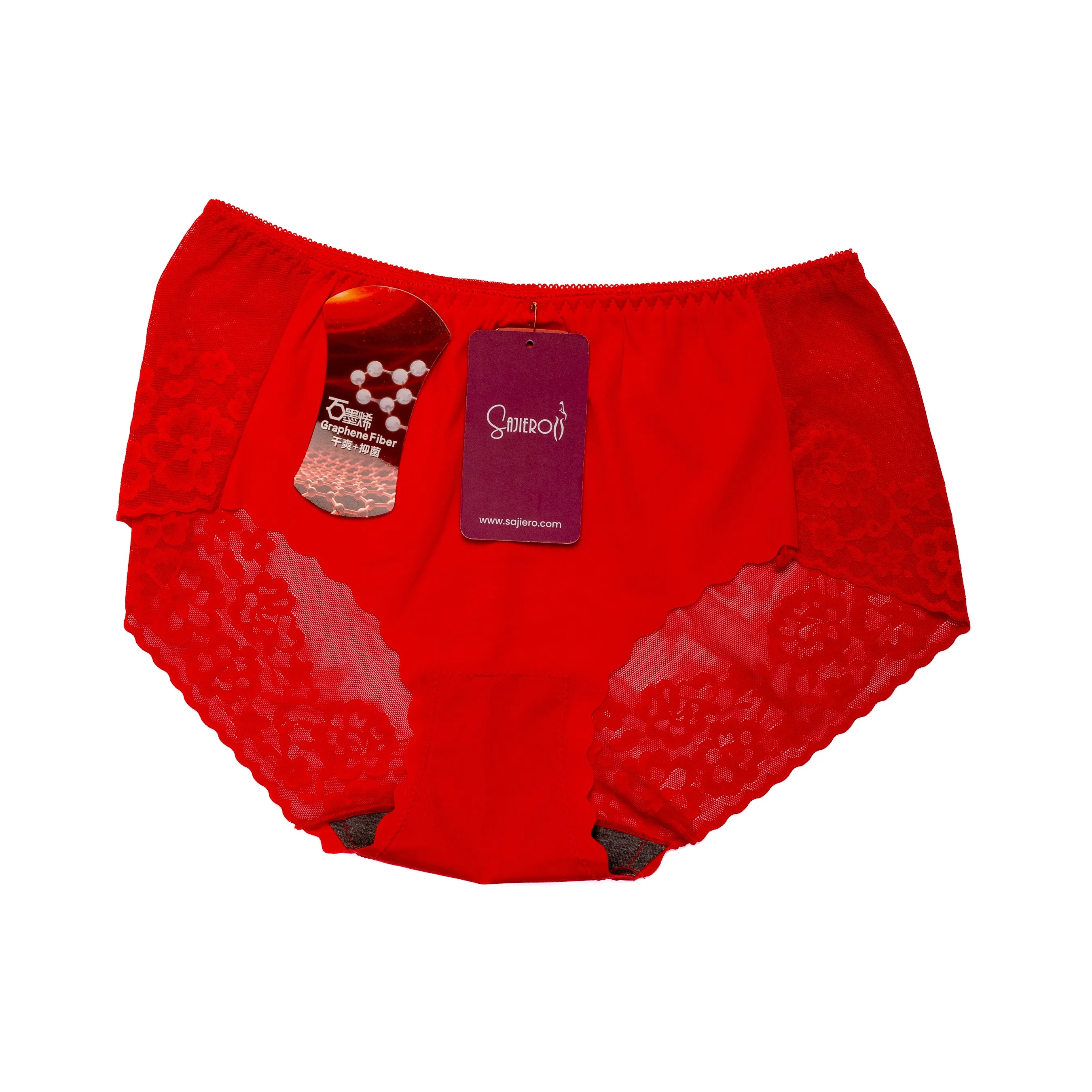 Sajiero Cosmos Embroidery Net Panty