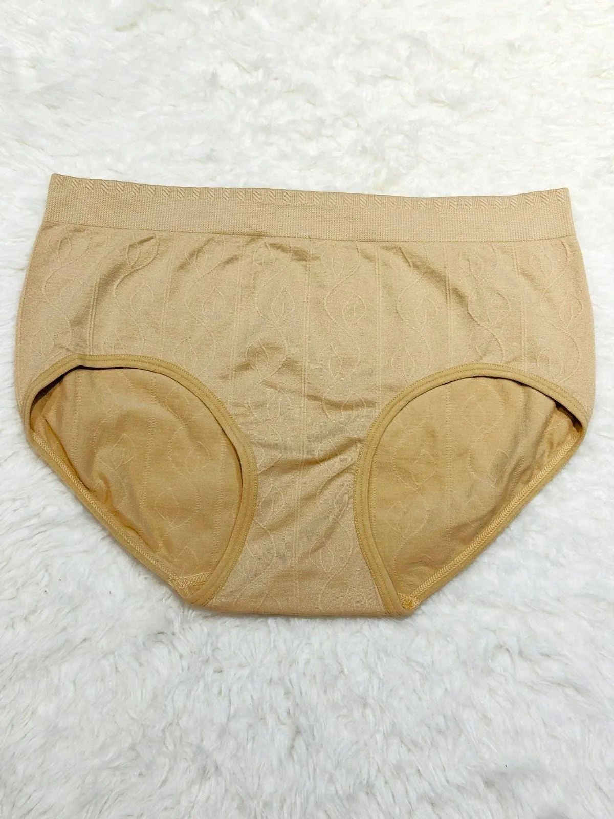 Sajiero Soft Pattern Brief Cotton Panty