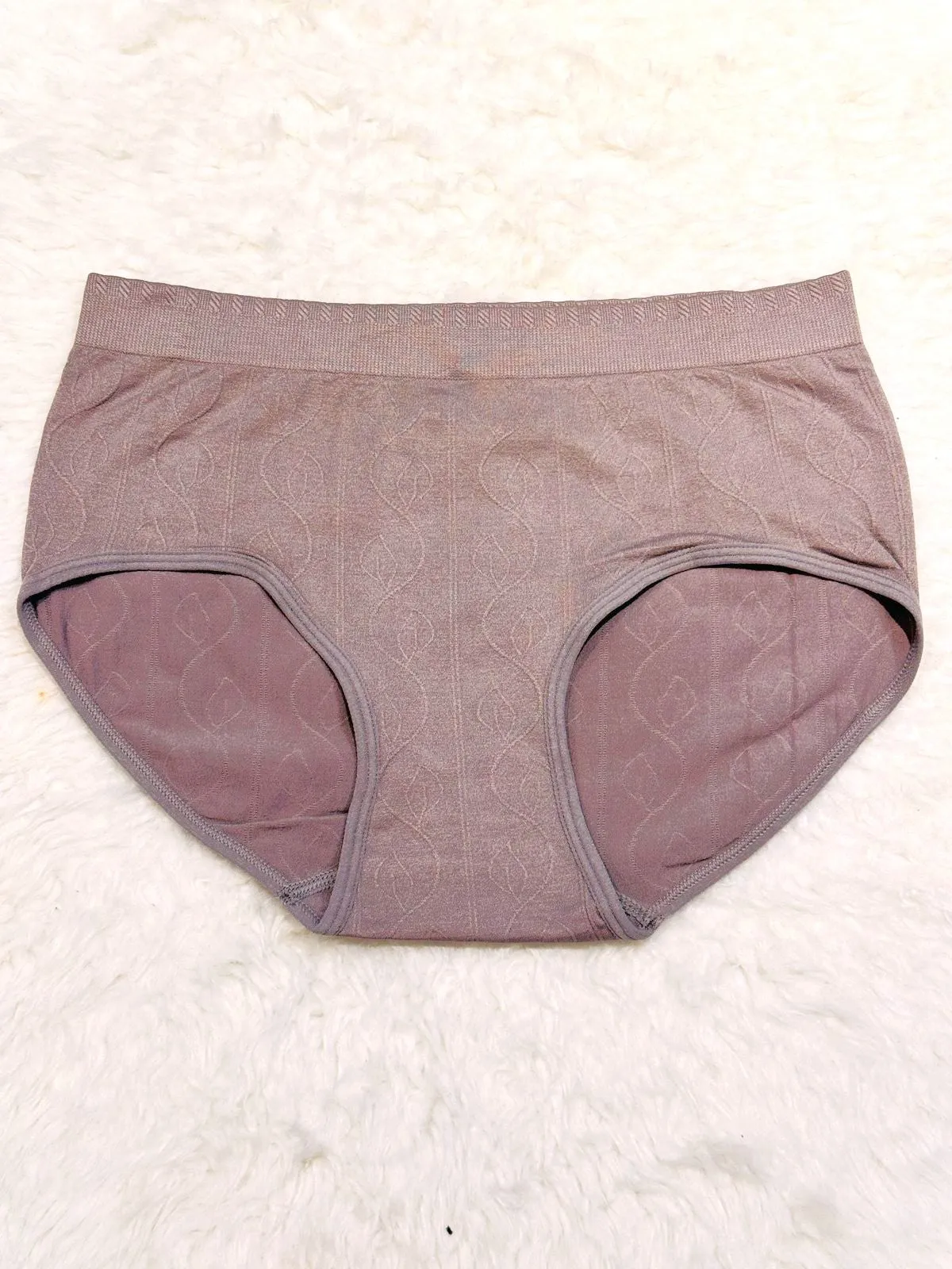 Sajiero Soft Pattern Brief Cotton Panty