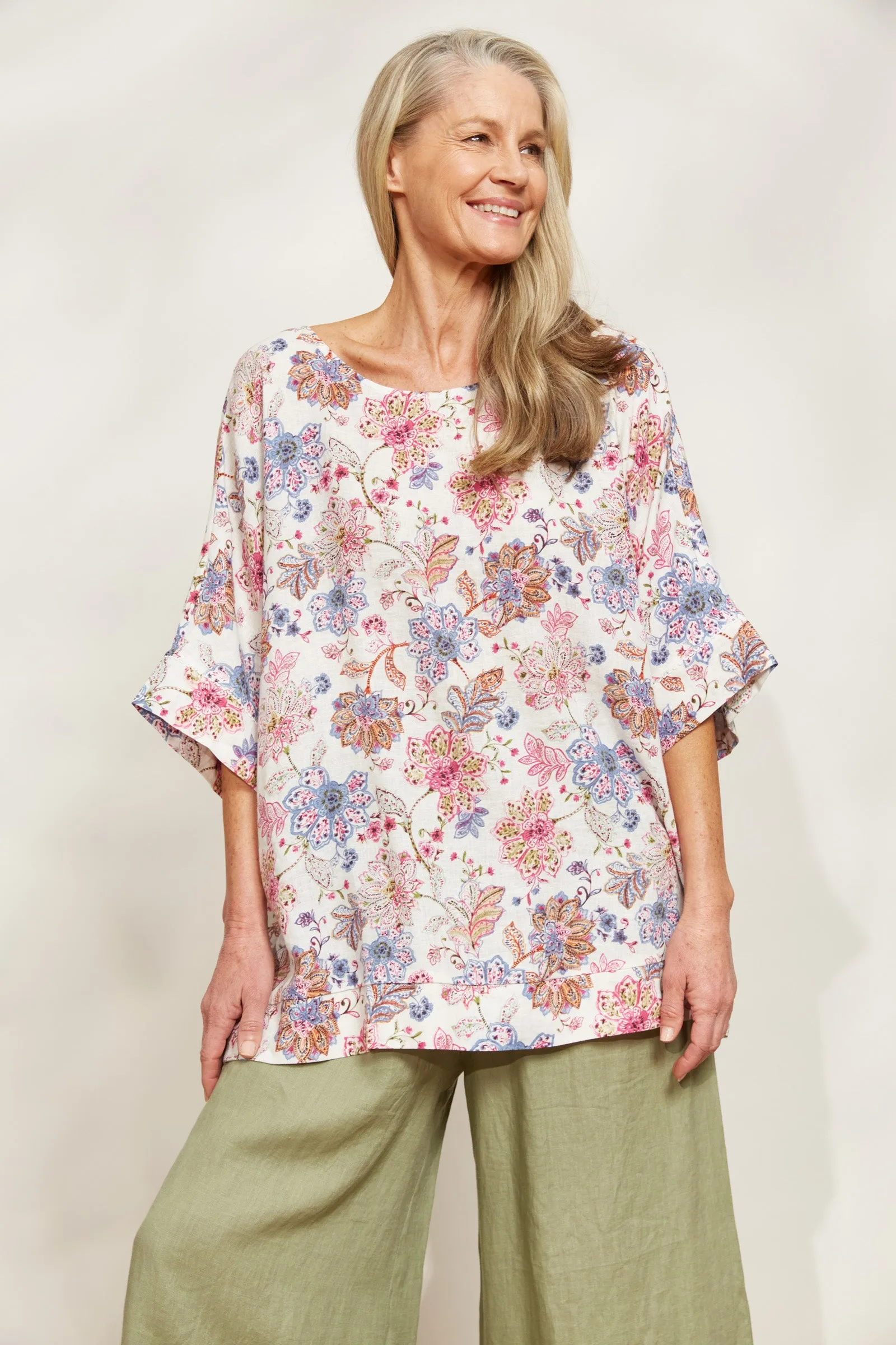 Seraphic Relaxed Top - Paisley