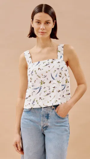 Spring Pressed Floral Top by Albaray