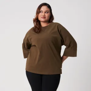 Three Quarter Sleeve Dolman Tee