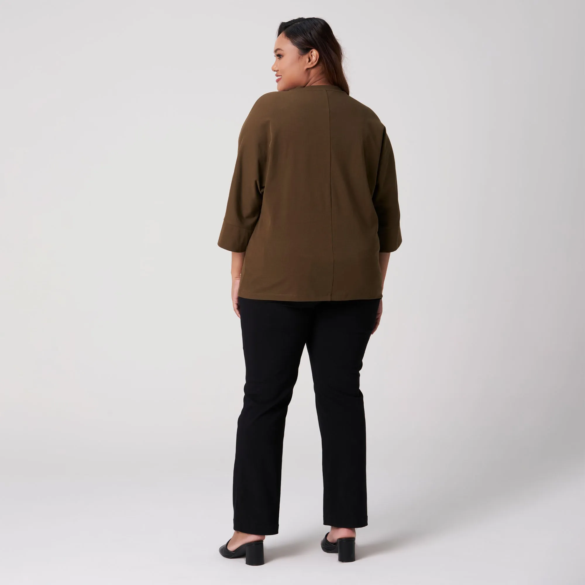 Three Quarter Sleeve Dolman Tee