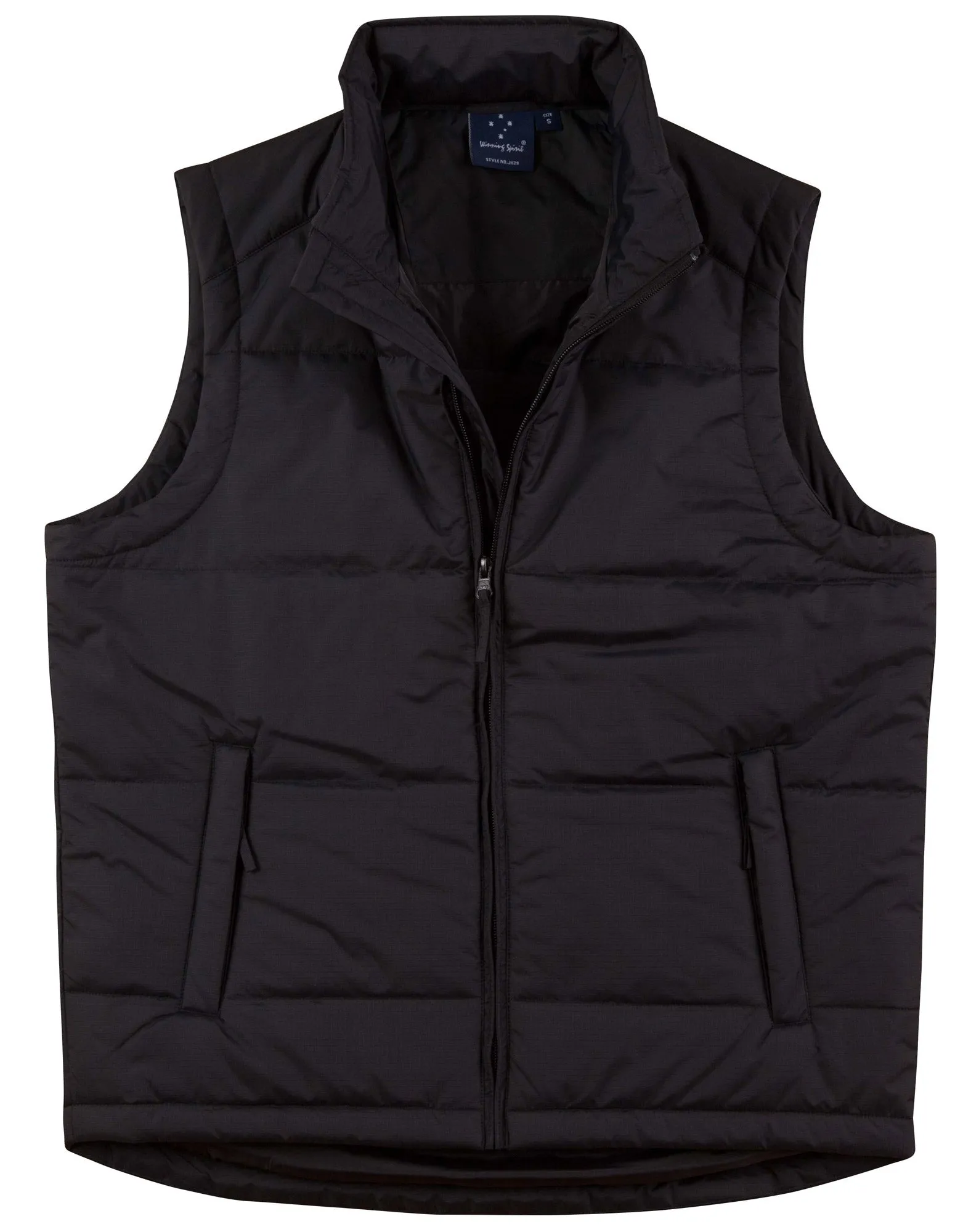 Winning Spirit Men's Nylon Rip-stop Padded Vest (JK29)